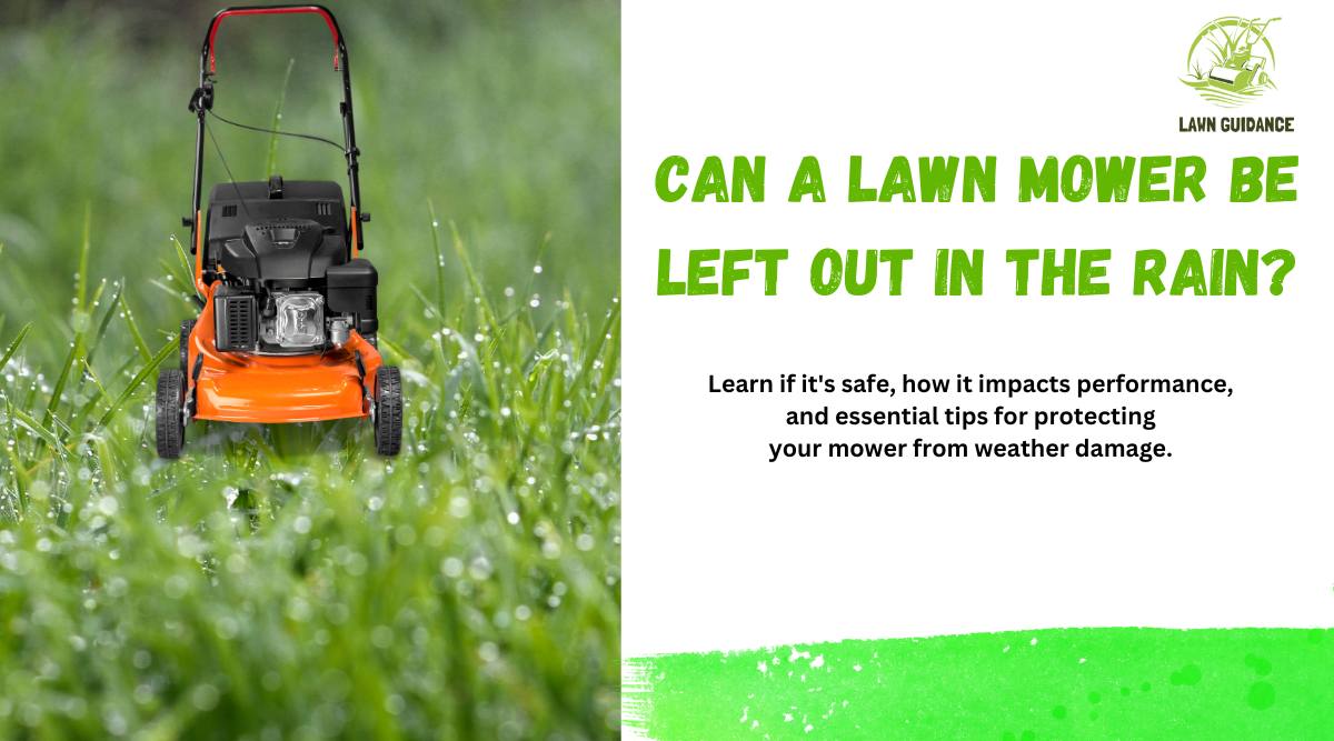 Can a Lawn Mower Be Left Out in the Rain?